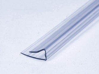 Торцевой профиль для сотового поликарбоната 4мм прозрачный